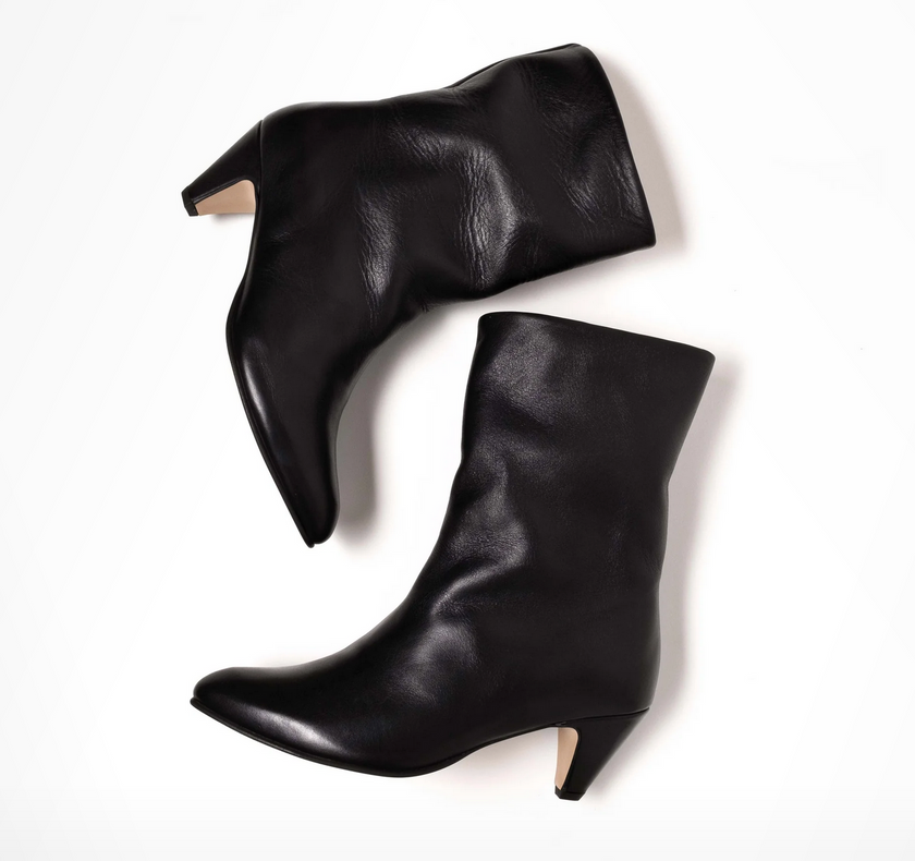 Vully 50 Stiletto Soft Calf- Black