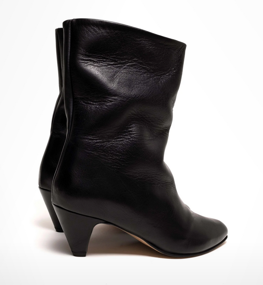 Vully 50 Stiletto Soft Calf- Black