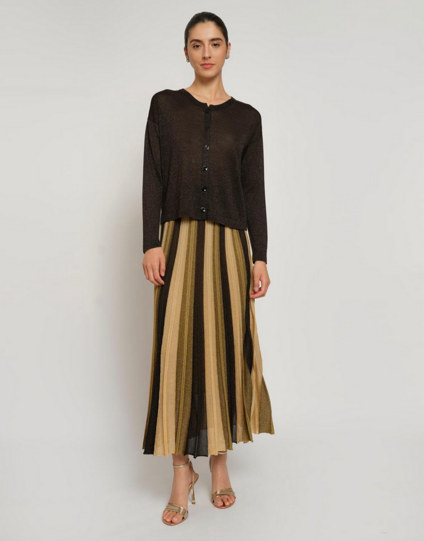 Gala Cardigan- Dark Brown