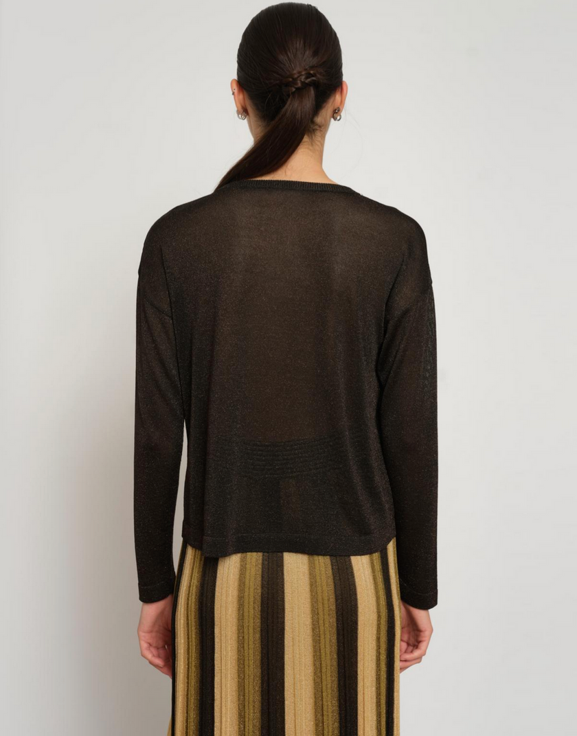 Gala Cardigan- Dark Brown