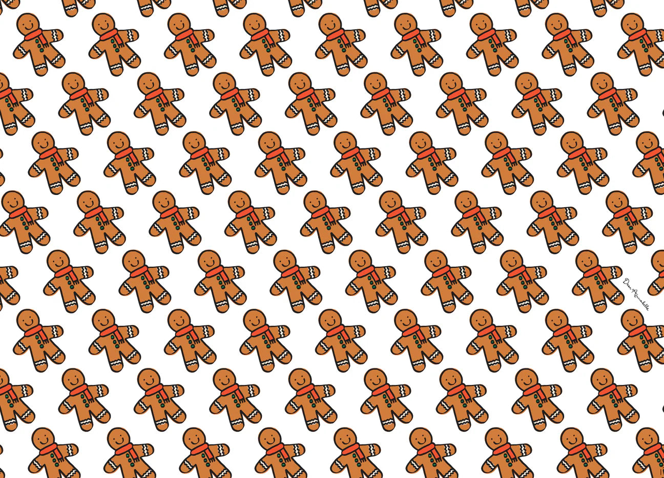 Cookie Cutter Wrapping Paper