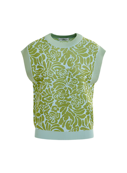Homar Lurex Jacquard Top
