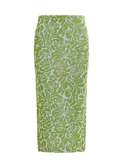 Halpaca Lurexx Jacquard Skirt