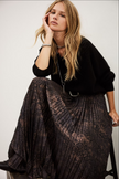 Howie Pleated Midi Skirt