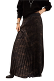 Howie Pleated Midi Skirt