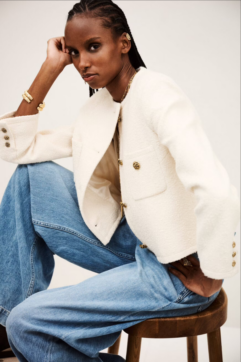 Meredith Jacket- Off White