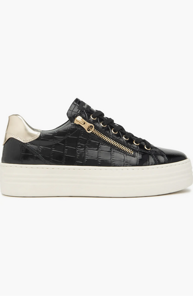 Side Zipper Platform Sneaker - Edit by Elaine Turner