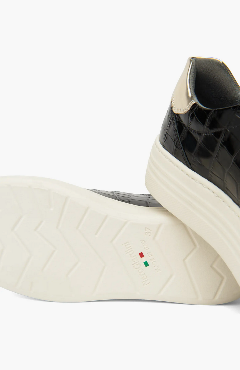 Side Zipper Platform Sneaker