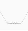 Caye Joillier Dizzy Slide Necklace-White Gold - Edit by Elaine Turner