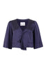 The Sueded Silk Lady- Navy