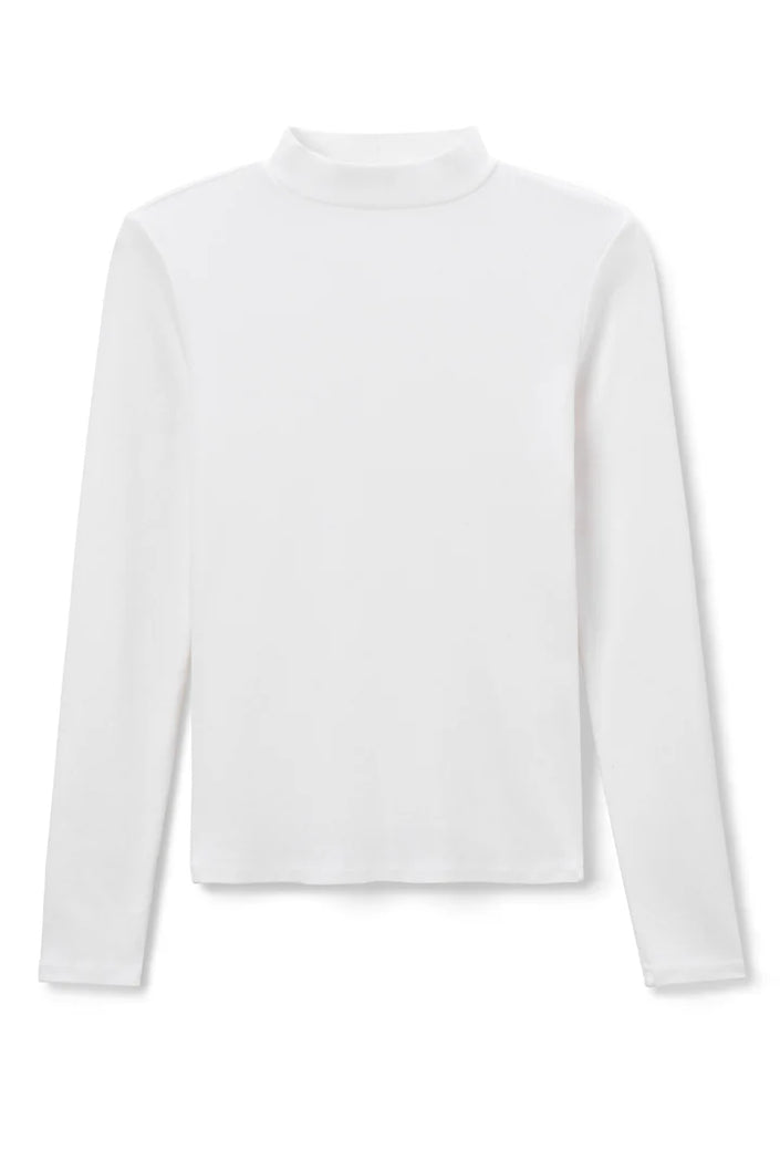 Lauryn Rib Mockneck Long Sleeve