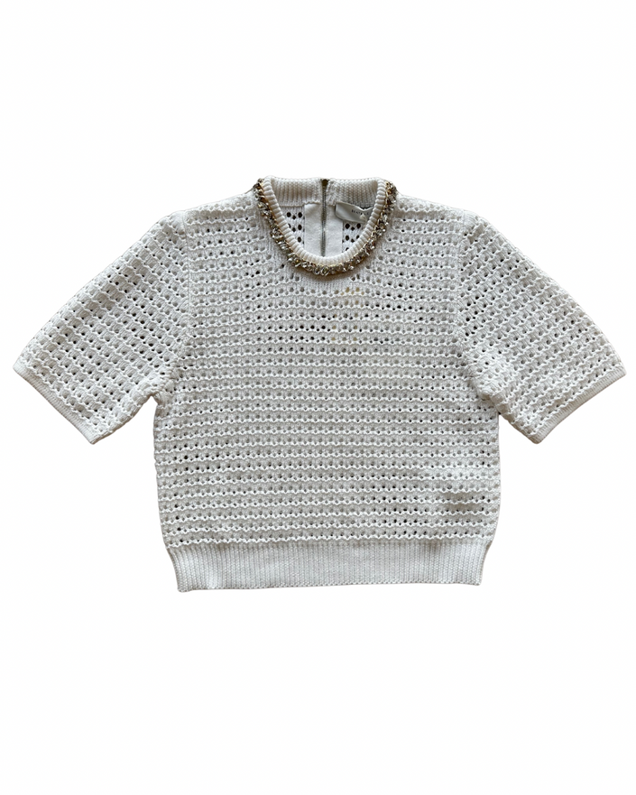 Prepair Beatrice t-shirt brown stripe main image 1