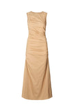 Bibber Papery Fitted Long Dress