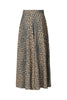 Natja Leopard Button Skirt