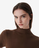 Alec Brown Camel Ribbed Sweater