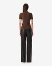 Alec Brown Camel Ribbed Sweater