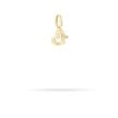 Mini Groovy Diamond Heart Charm