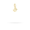 Mini Groovy Diamond Heart Charm