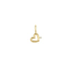 Mini Groovy Diamond Heart Charm