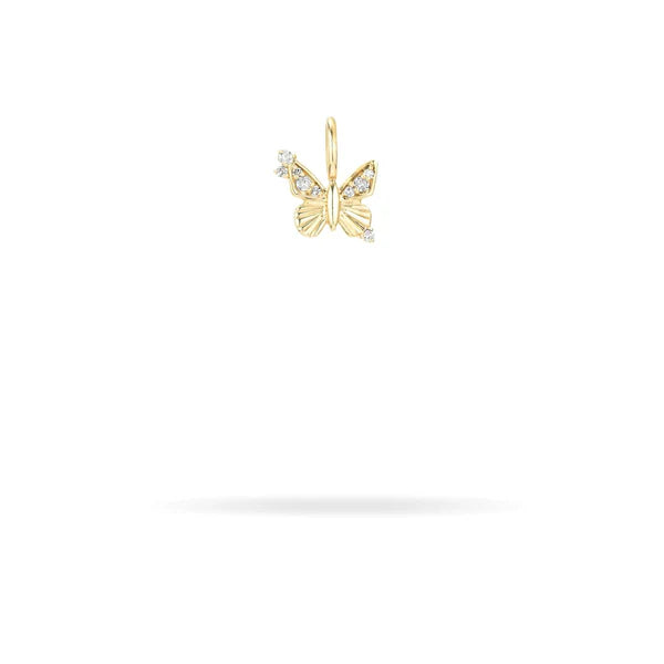 Mini Diamond Butterfly Charm