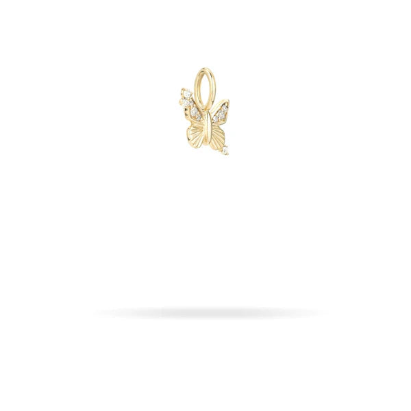 Mini Diamond Butterfly Charm