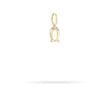 Mini Diamond Horseshoe Charm