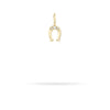 Mini Diamond Horseshoe Charm