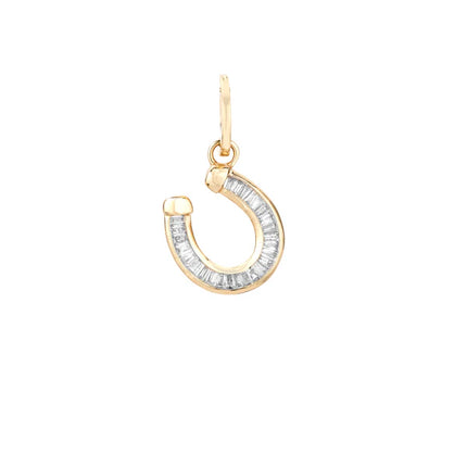 Baguette Diamond Hinged Charm