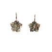 14k Plumeria Earrings Abalone