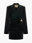 ACARIA STUDIO- Berry Blazer Dress - Black - Edit by Elaine Turner