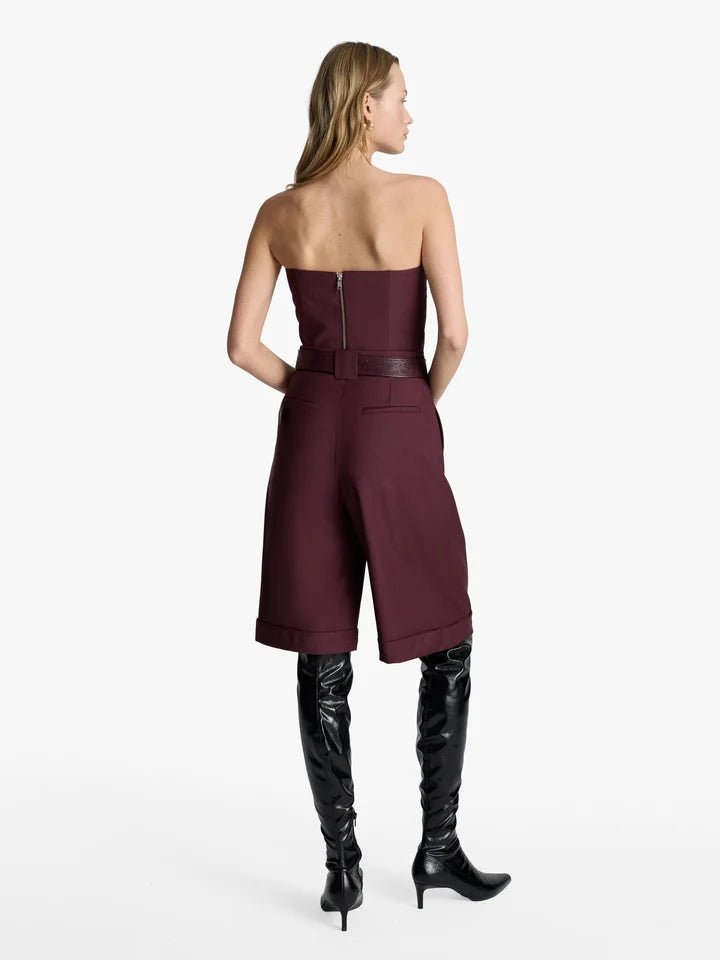 ACARIA STUDIO- Guru Top - Red Wine - Edit by Elaine Turner