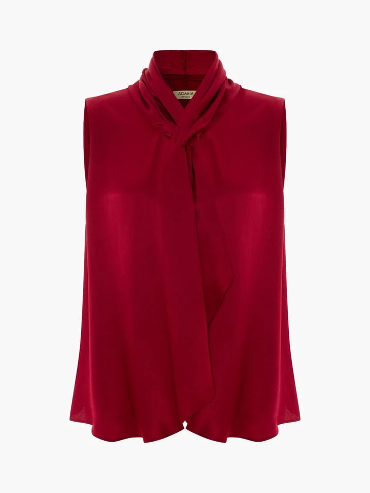 ACARIA STUDIO- Jolly Top - Red - Edit by Elaine Turner