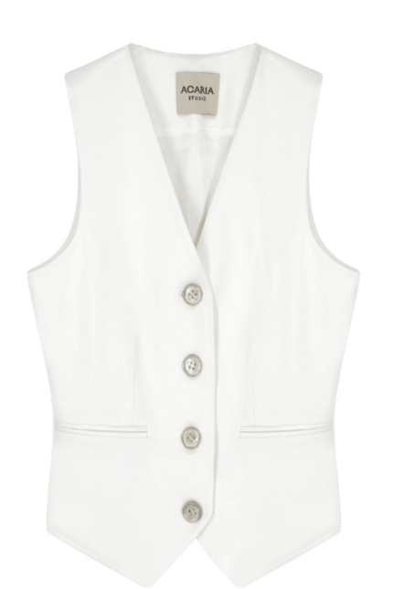 Acaria Studio- The Night Vegan Silk Vest - Edit by Elaine Turner