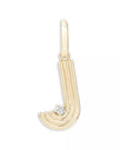 Adina Reyter- Groovy Diamond Initial Hinged Charm - Edit by Elaine Turner