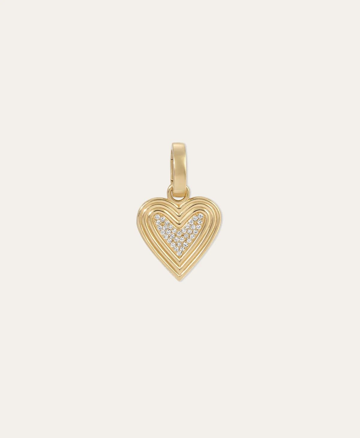 Adina Reyter- Make Your Move Pave Heart Hinged Charm - Edit by Elaine Turner