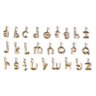 Adina Reyter- Mini Groovy Diamond Initial Charm - Edit by Elaine Turner