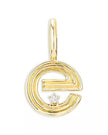 Adina Reyter- Mini Groovy Diamond Initial Charm - Edit by Elaine Turner