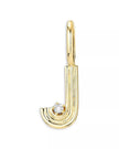 Adina Reyter- Mini Groovy Diamond Initial Charm - Edit by Elaine Turner