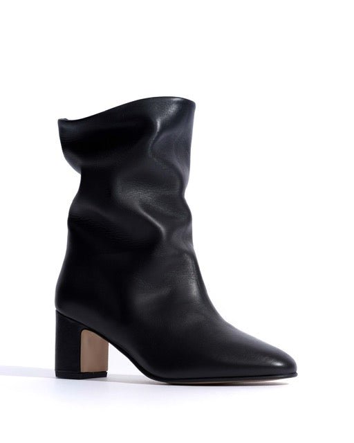 Anonymous Copenhagan- Lully 55 Soft Calf Leather Mid-Calf Boots Black - Edit by Elaine Turner
