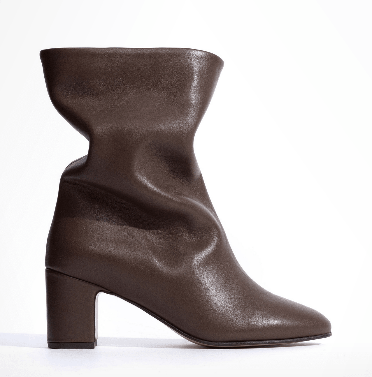 Anonymous Copenhagen- Lully 55 Soft Calf- Chocolate - Edit by Elaine Turner