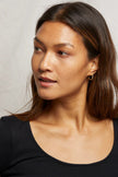 Anya Ribbed Long Sleeve- True Black - Edit by Elaine Turner