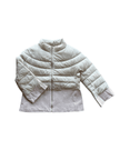 Audrey Suede Puffer- Beige/Pink Suede - Edit by Elaine Turner