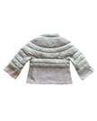 Audrey Suede Puffer- Beige/Pink Suede - Edit by Elaine Turner