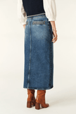 ba&sh- Math Denim Midi Skirt - Edit by Elaine Turner
