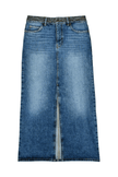 ba&sh- Math Denim Midi Skirt - Edit by Elaine Turner