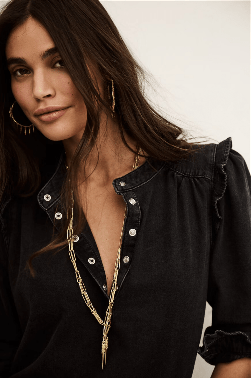 ba&sh- Mio Blouse - Edit by Elaine Turner