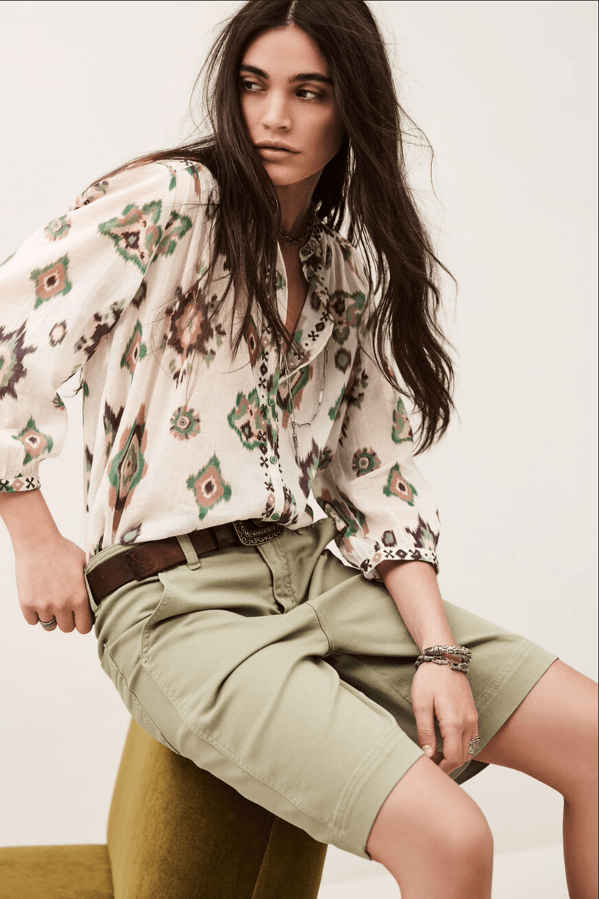 ba&sh- Odelie Blouse - Edit by Elaine Turner