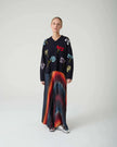 Beatrice b.- Needle Flowers Sweater - Edit by Elaine Turner