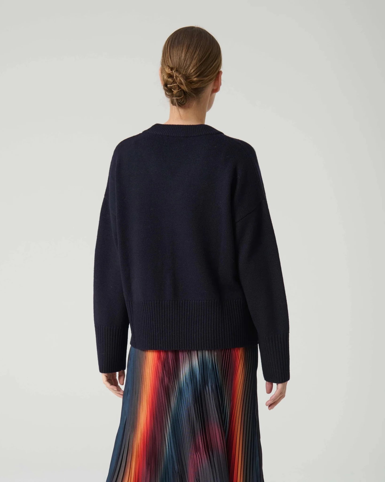 Beatrice b.- Needle Flowers Sweater - Edit by Elaine Turner