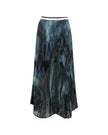 Beatrice b.- Printed Pleated Midi Skirt - Edit by Elaine Turner